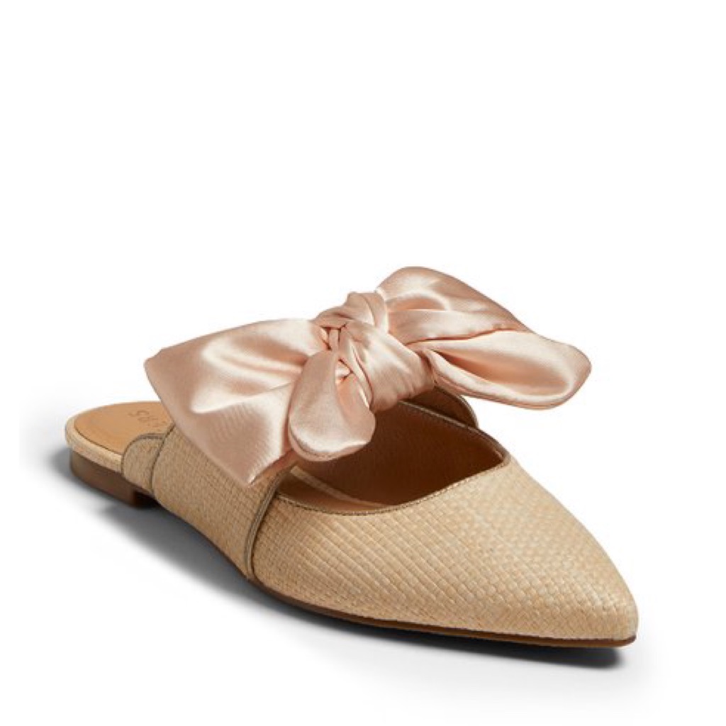 New Jack Rogers Heidi Bow Pointed Toe Mule